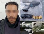 Detienen a uno en Cuauhtémoc con pistola y drogas