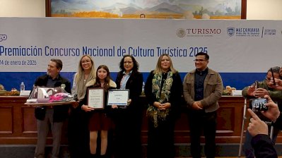 Reconocen talento creativo en el Concurso Nacional de Cultura Turística 2025