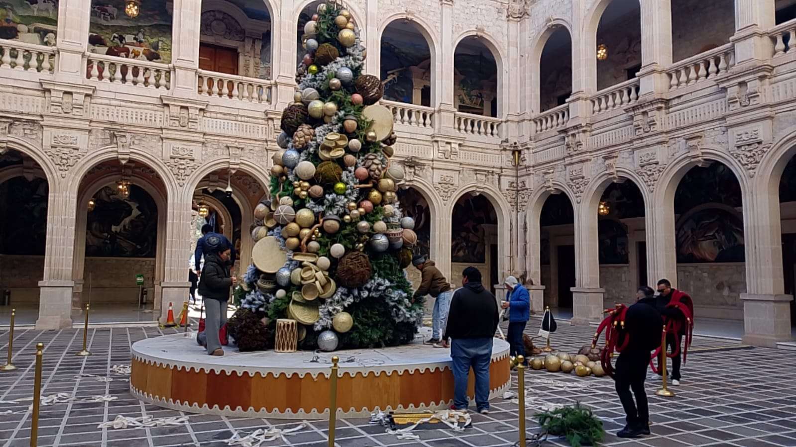 Se despide la Navidad en Palacio de Gobierno