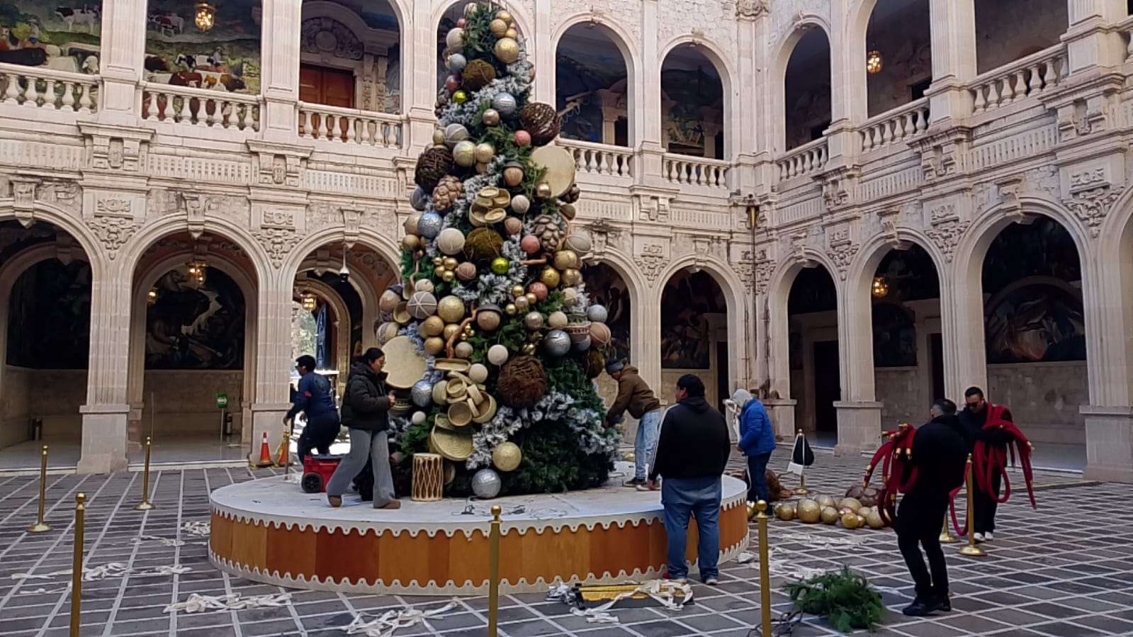Se despide la Navidad en Palacio de Gobierno