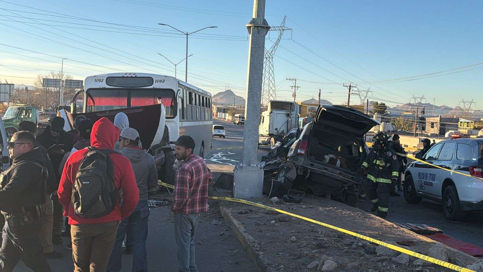 Deja choque en el R. Almada un muerto y 17 lesionados