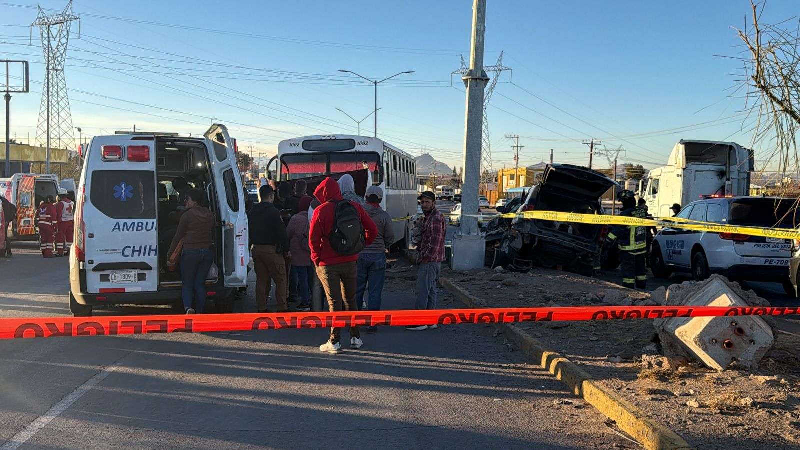 Deja choque en el R. Almada un muerto y 17 lesionados