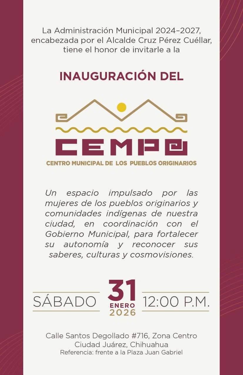 Inaugurarán Centro para Pueblos Originarios

