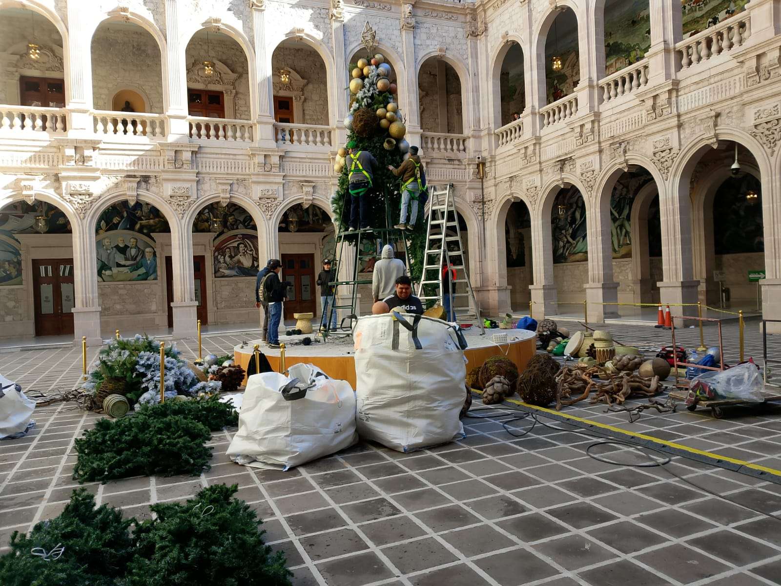 Se despide la Navidad en Palacio de Gobierno