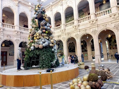 Se despide la Navidad en Palacio de Gobierno