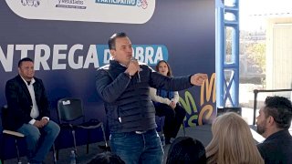 Inaugura Marco Bonilla domo en primaria Sor Juana Inés de la Cruz 