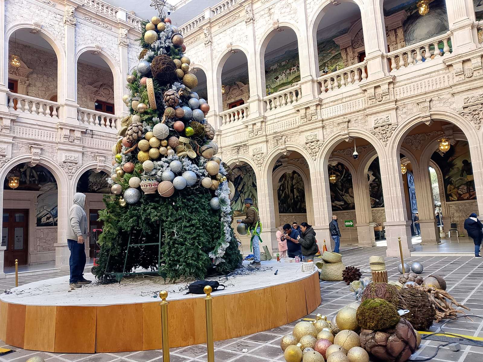 Se despide la Navidad en Palacio de Gobierno