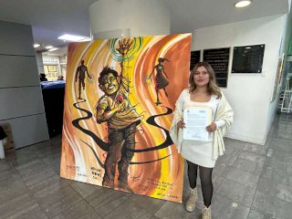 Pide Diputada retirar cartelón a favor de la alineación parental 
