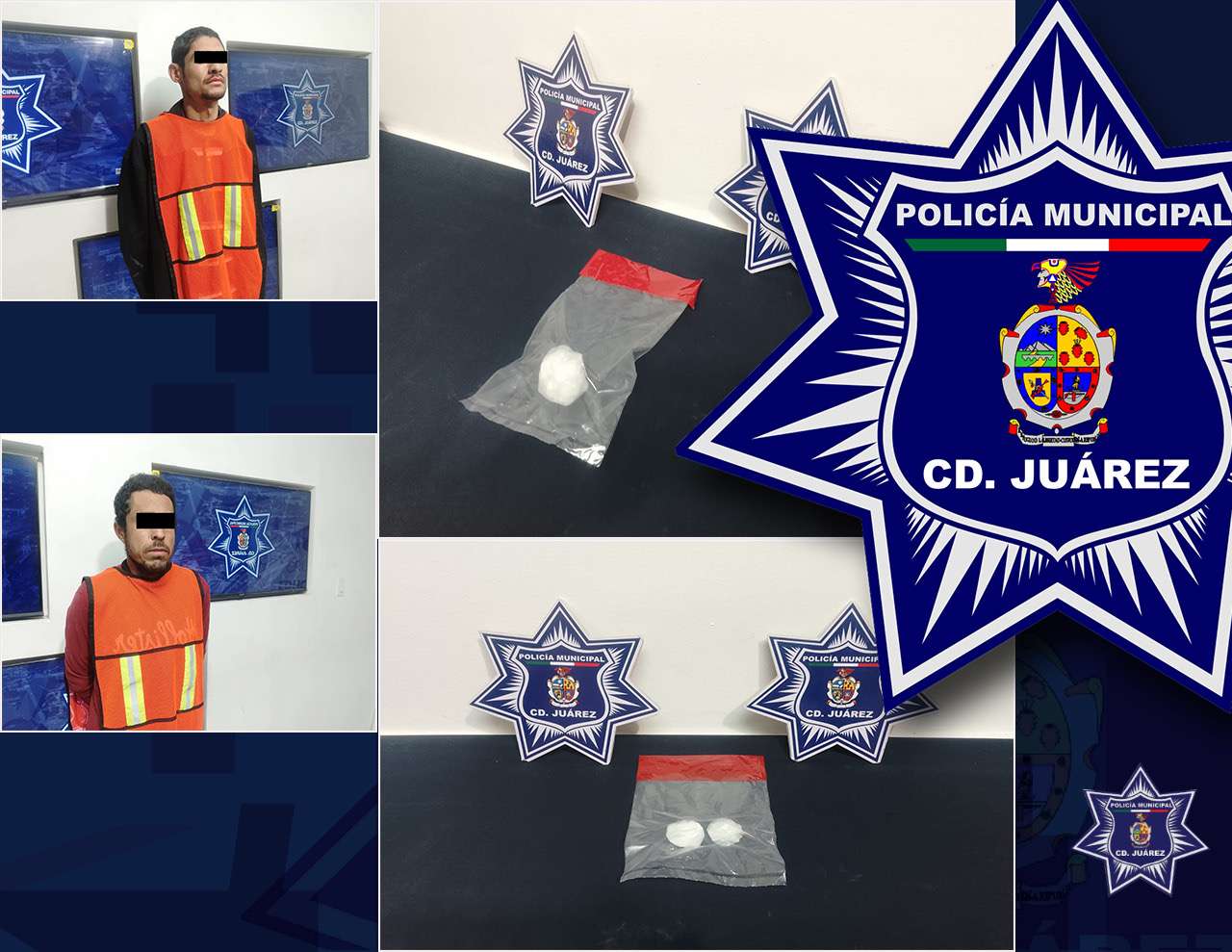 Arrestan a 2 presuntos distribuidores de cristal