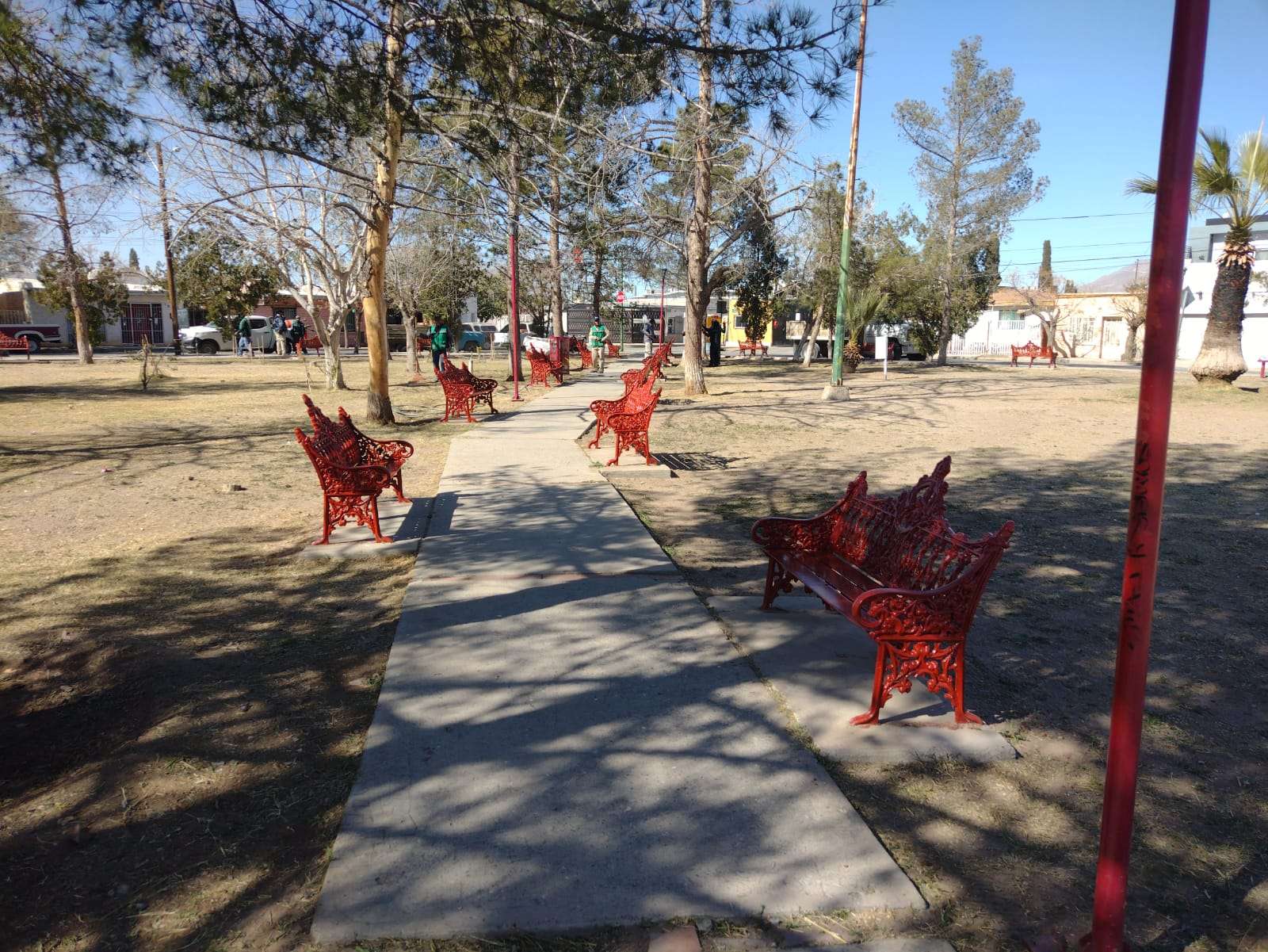 Rehabilitan el Parque 8 de Mayo en la colonia Melchor Ocampo
