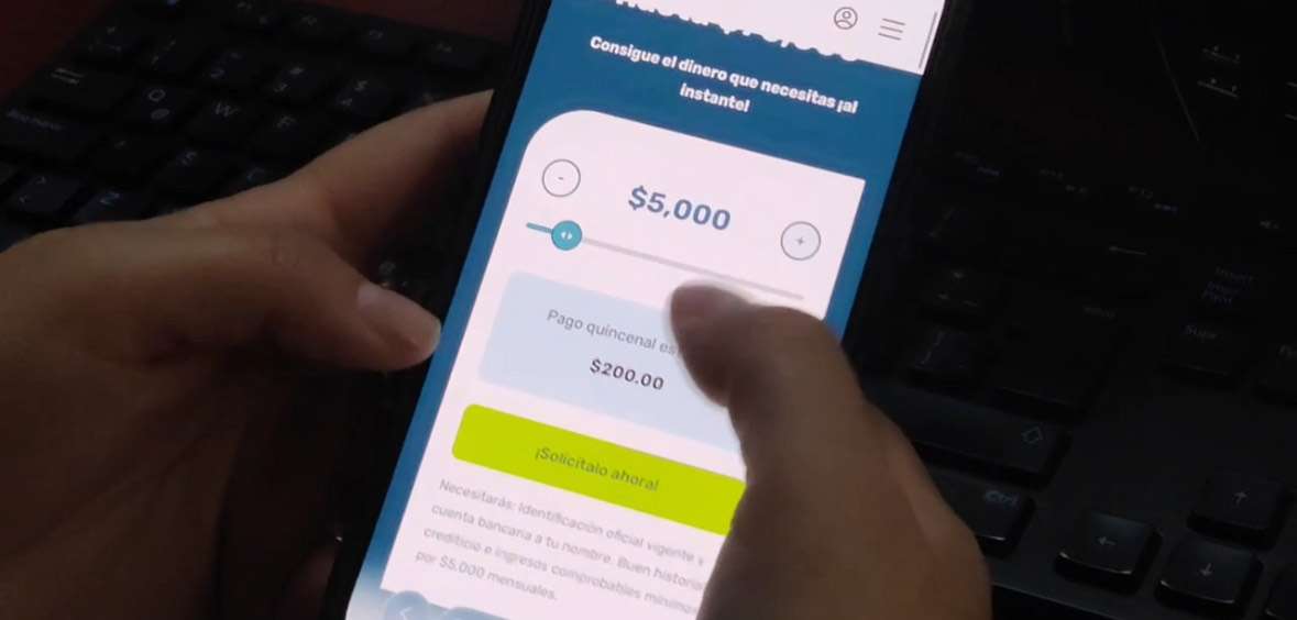 Alertan por fraudes en préstamos en línea