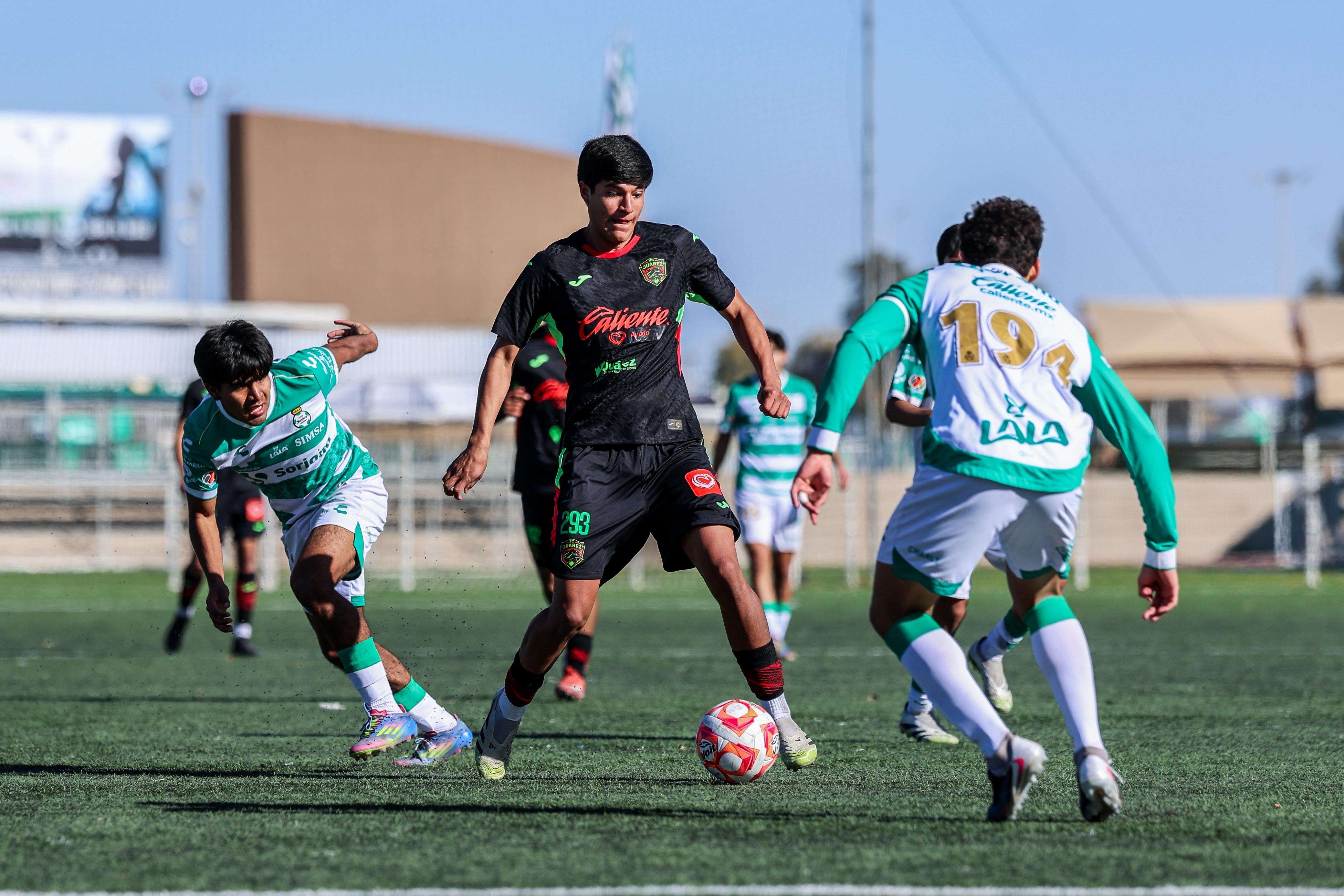 Paso perfecto de Bravos; derrotan de visita a Santos en la Sub-19