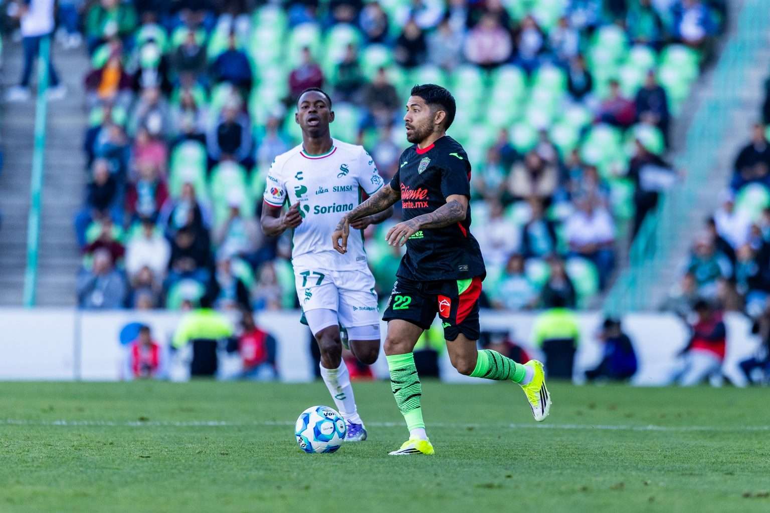 Empata Bravos en su visita a Santos Laguna