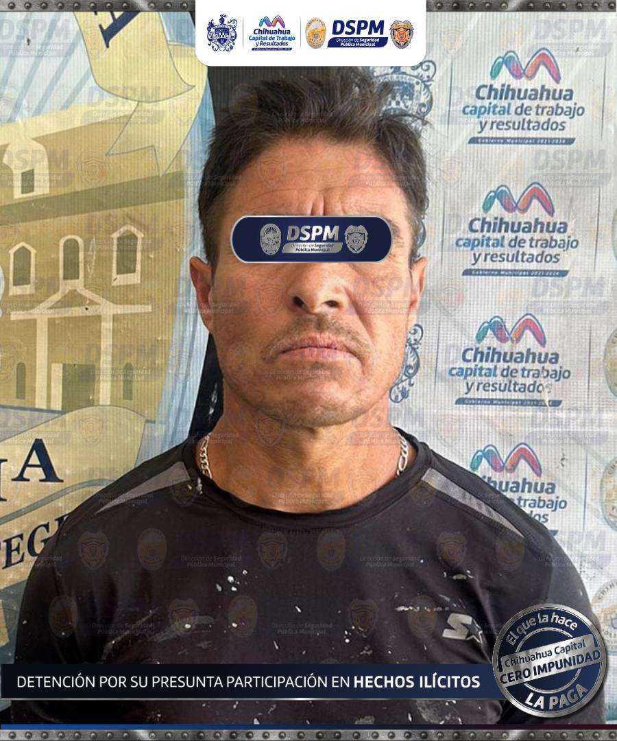 Cae asaltante por robo a 7 locales en la ciudad 