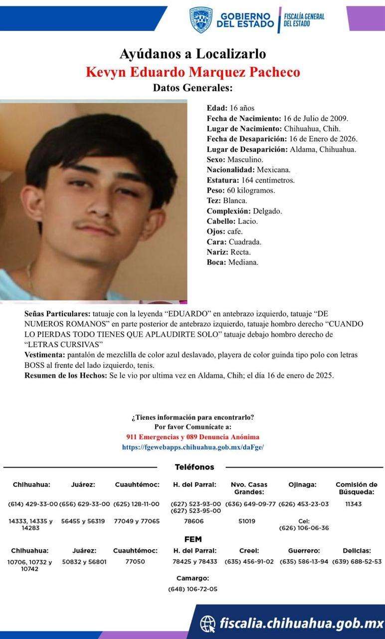 Hallan muerto a jovencito levantado en Aldama