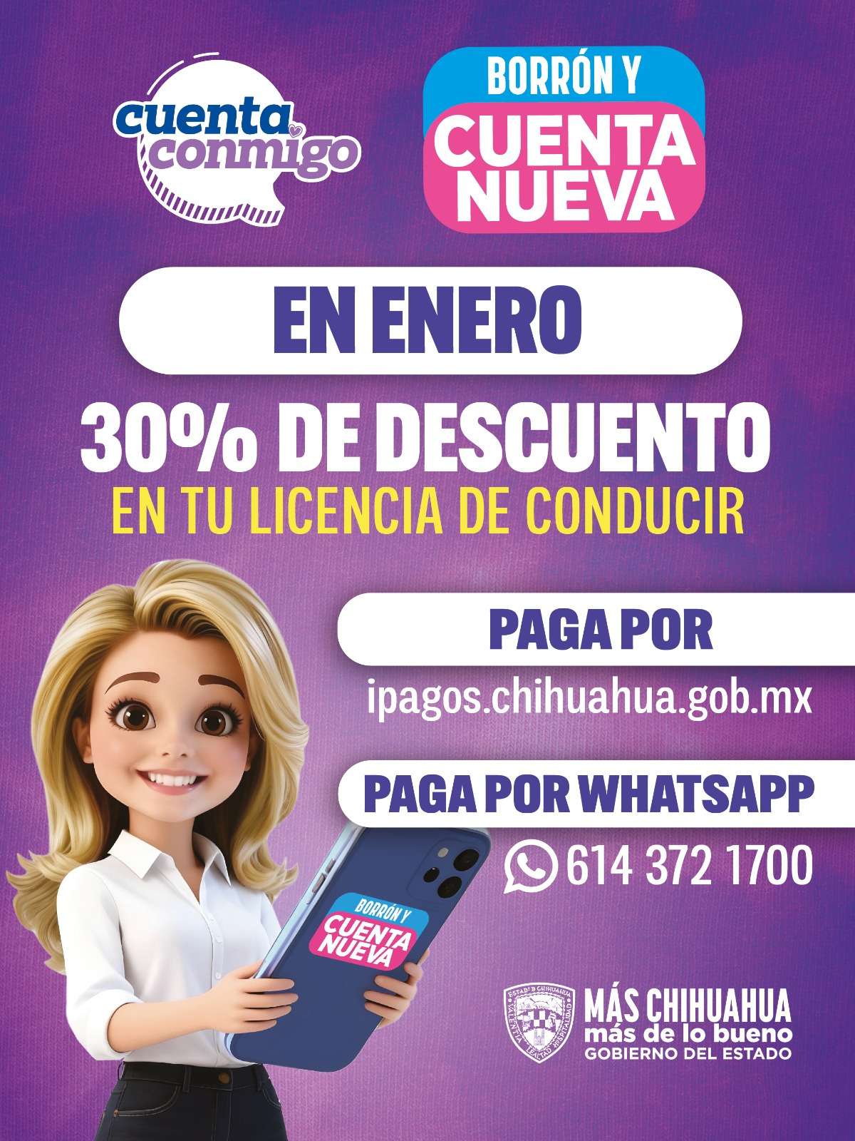 Invita a aprovechar últimos días de Borrón y Cuenta Nueva