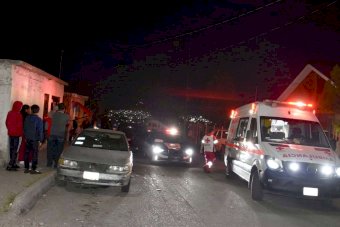 Resulta herido motociclista al chocar en la colonia Esperanza 