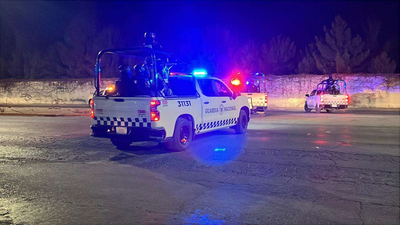Registran fuerte movilización policial por traslado de internas del Cereso No. 3