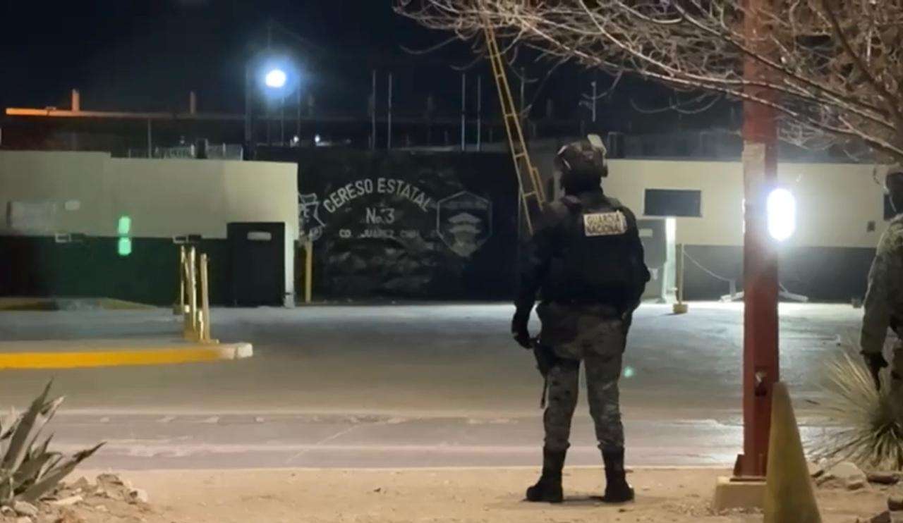 Registran fuerte movilización policial por traslado de internas del Cereso No. 3