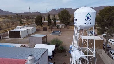 Entrega Jcas obras de infraestructura hidráulica en Rosales 