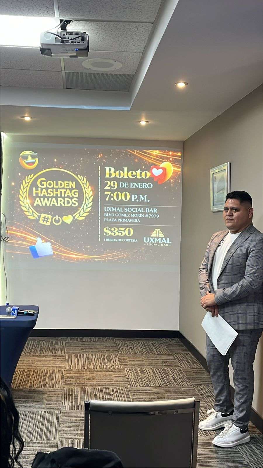 Anuncian Premios Golden a Influencers de Juárez