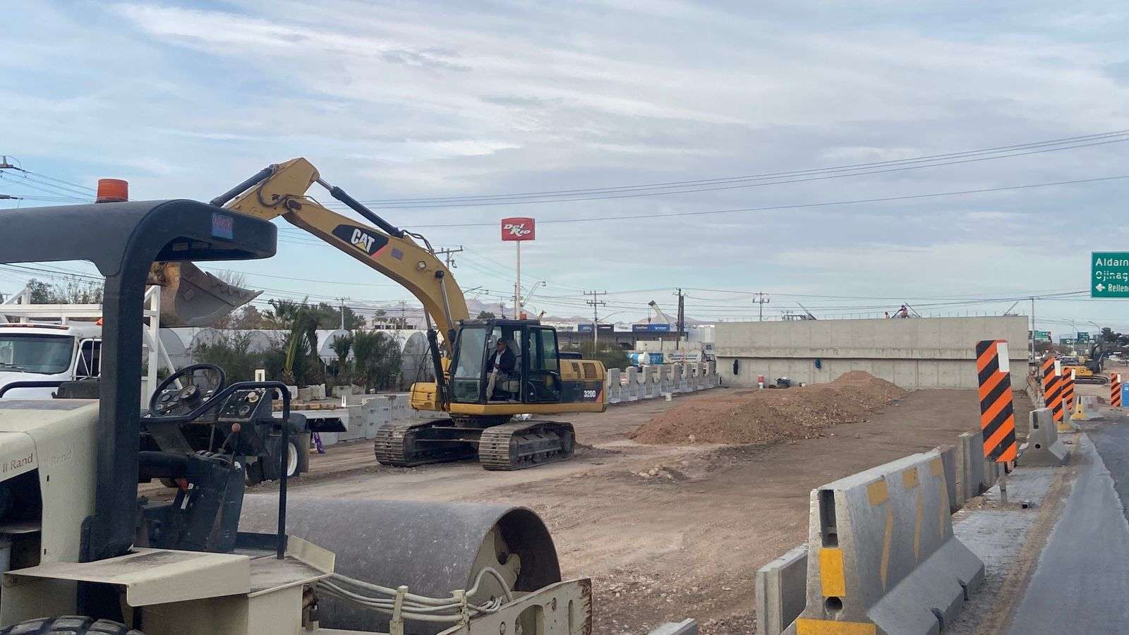 Avanza un 20% construcción de puente en los Nogales e Industrias 