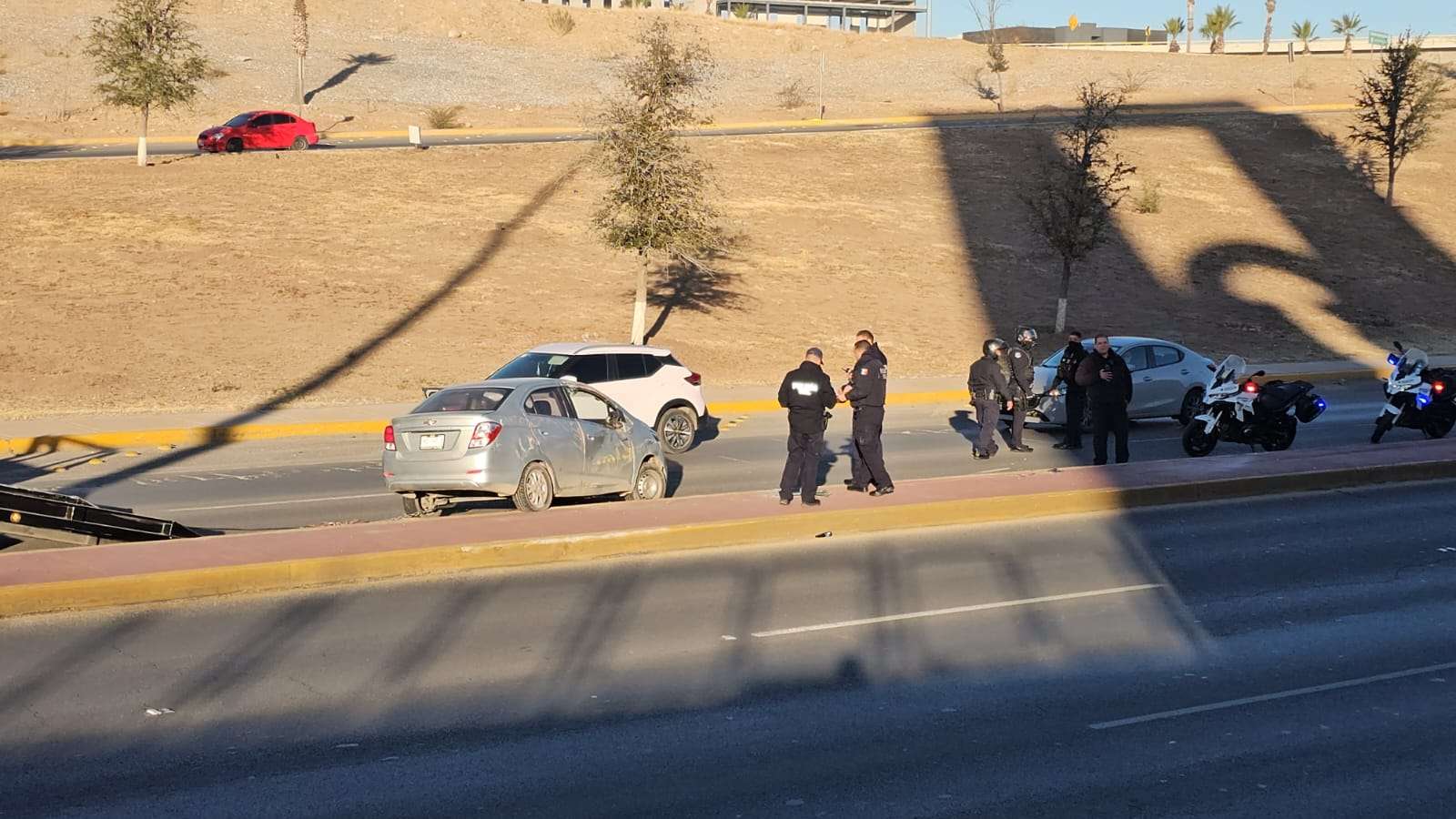 Resulta lesionado luego de volcar en el Perijuv