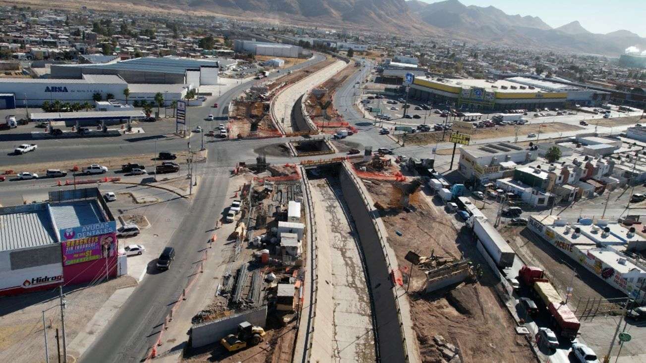 Avanza un 20% construcción de puente en los Nogales e Industrias 