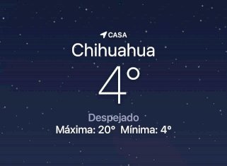Amanece despejado y fresco con temperatura de 4 grados centígrados 