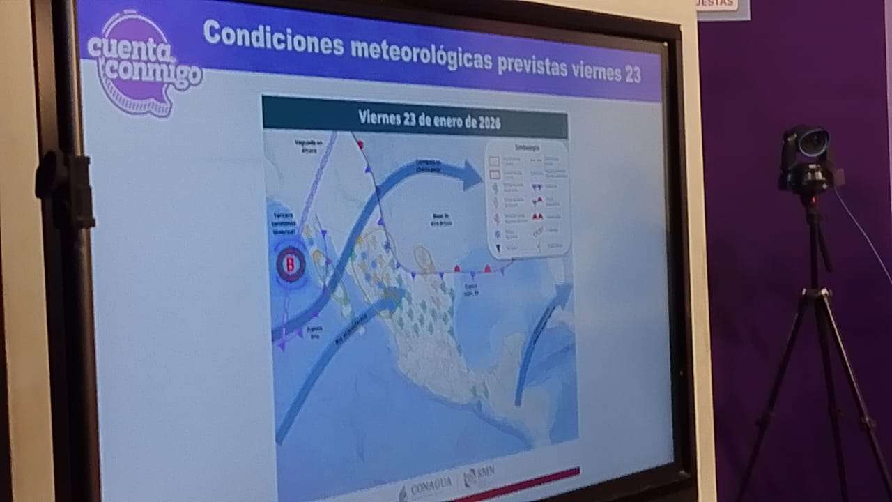 Se esperan frentes fríos con lluvias, nieve y fuertes vientos en el estado 