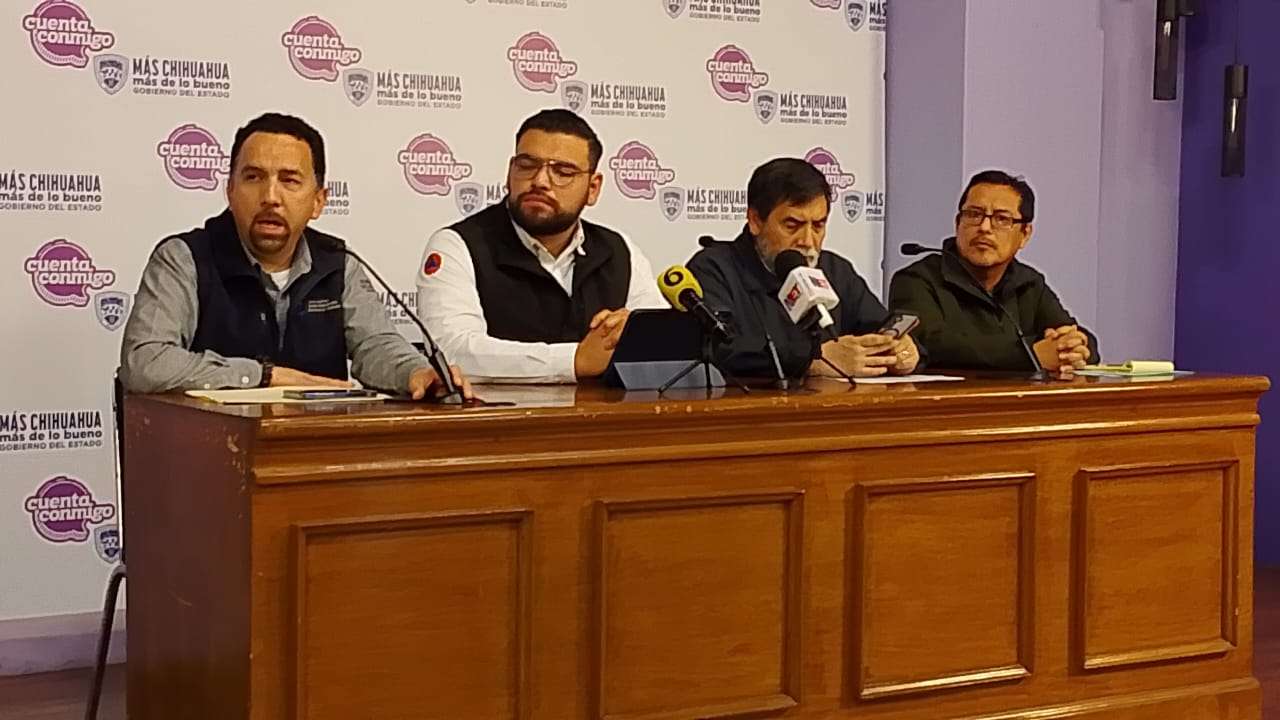 Se esperan frentes fríos con lluvias, nieve y fuertes vientos en el estado 