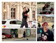 Presentan artistas urbanos su talento en espacios públicos 