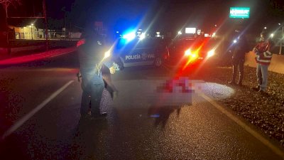 Muere joven atropellado por auto fantasma en Cuauhtémoc 