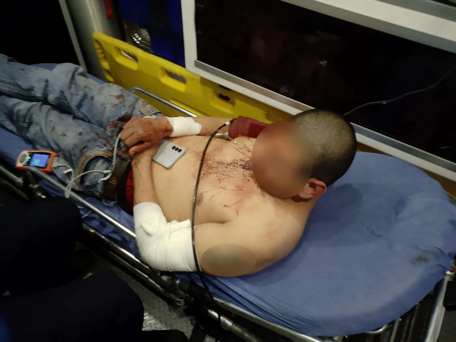 Balean a uno en la carretera Chihuahua a Juárez