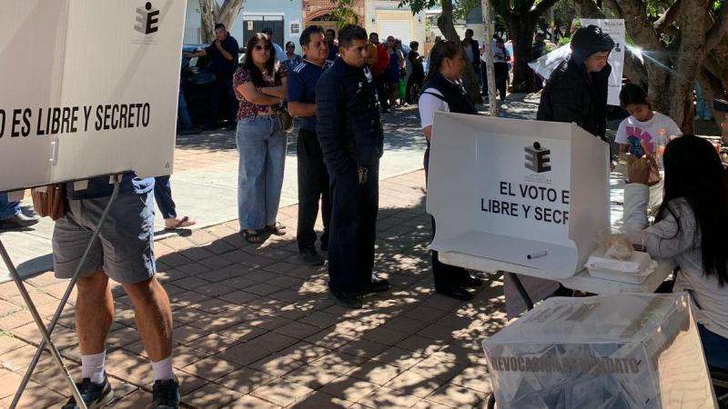 Realizan consulta de revocación de mandato en Oaxaca