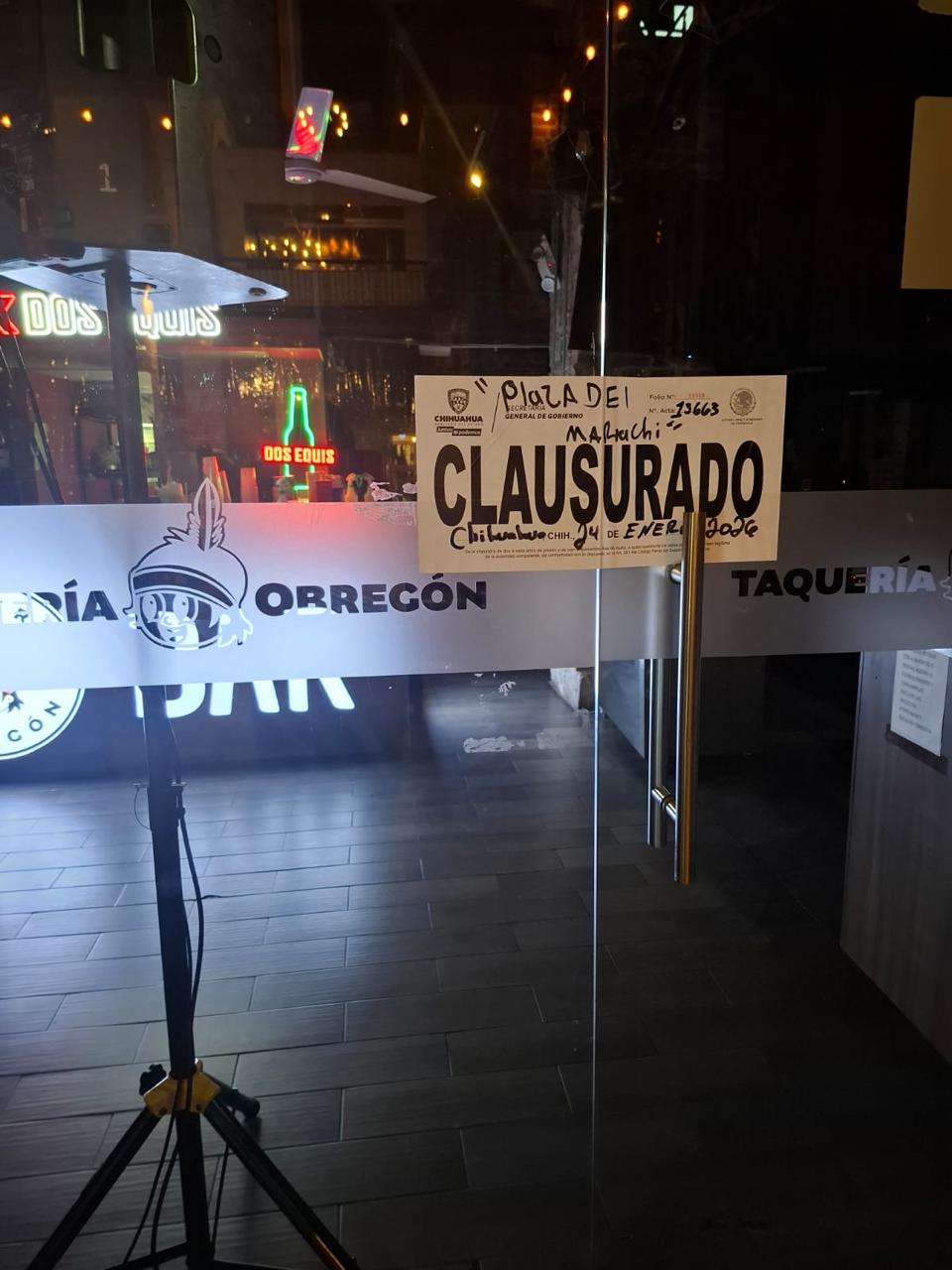 Clausuran tres negocios con venta de licor durante la semana
