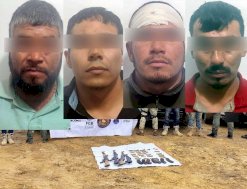 Detienen a 4 de Los Salazar con armas en Moris