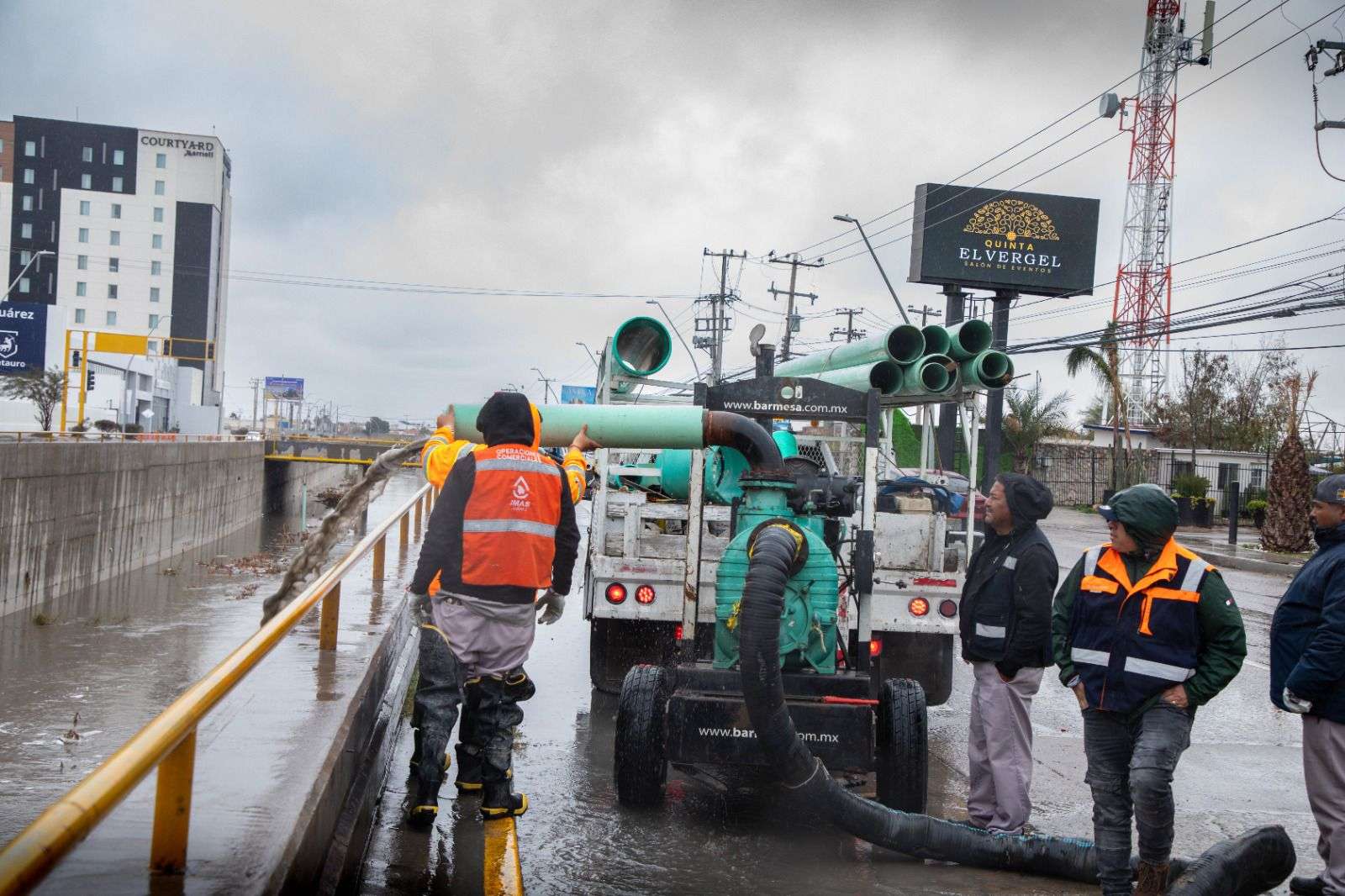 Atienden contingencia climática durante 48 horas en la ciudad