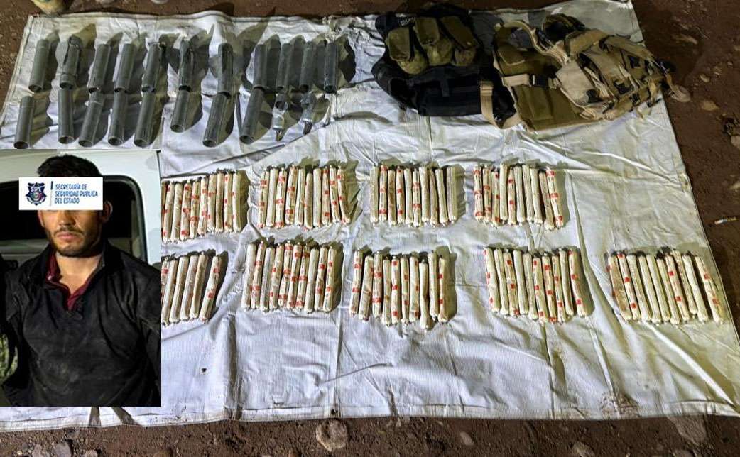 Detienen a uno en Moris con explosivos