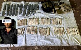 Detienen a uno en Moris con explosivos