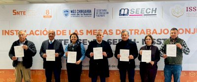 Instalan Snte, Seyd e Issste mesas de trabajo conjuntas