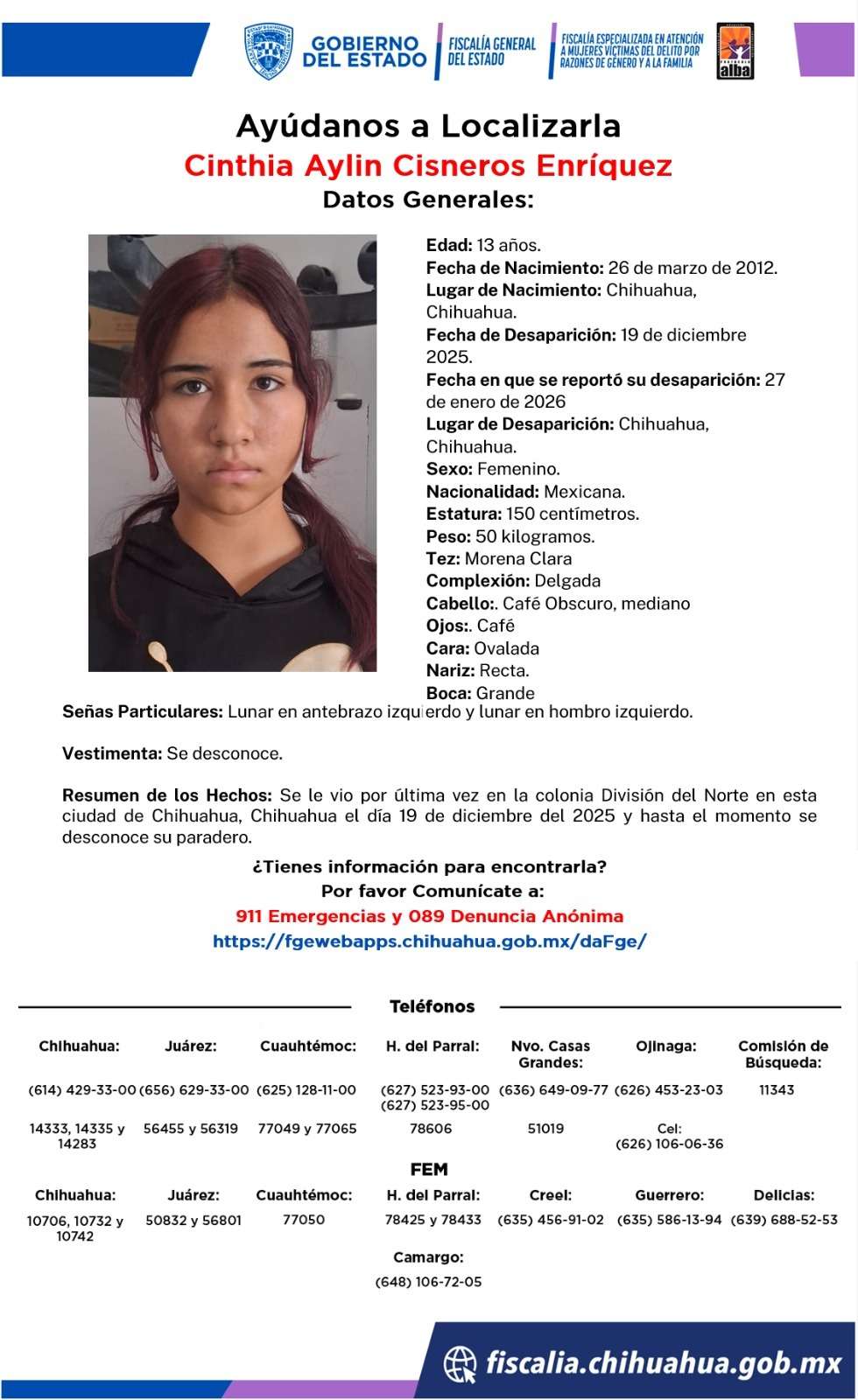 Buscan a 3 jovencitas desaparecidas en la ciudad 