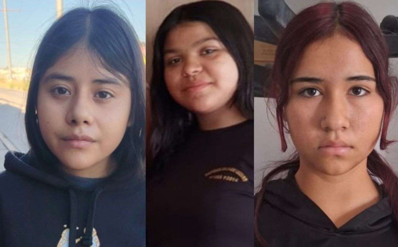 Buscan a 3 jovencitas desaparecidas en la ciudad 