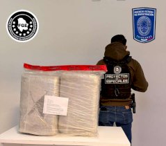 Aseguran 19 kilos de marihuana en Rancho La Flor 
