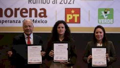 Mantendrán Morena, PT y Pvem coalición