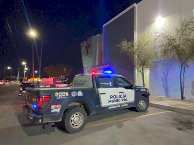 Moviliza Policía Municipal operativo en Cruz Roja de Fuerza Aérea