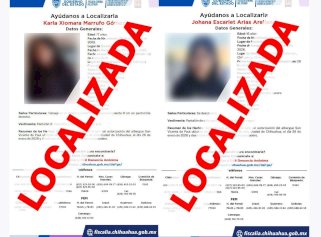 Hallan sanas y salvas a dos jovencitas reportadas como desaparecidas 