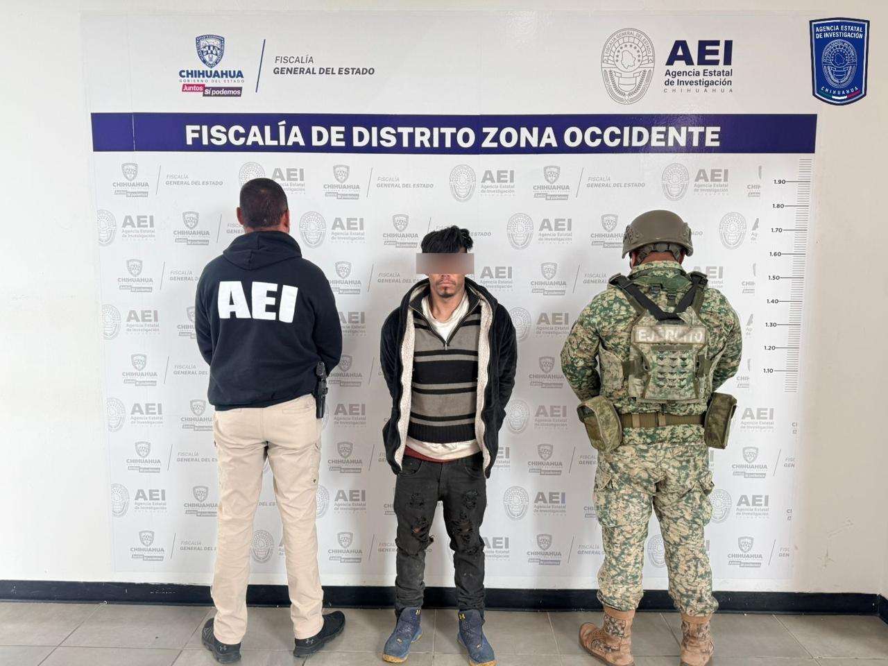 Detienen a uno con droga durante operativo en Cuauhtémoc