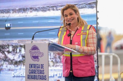 Entrega Maru obras por casi 300 mdp en región de Delicias 