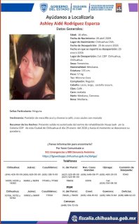 Desaparece jovencita de centro de rehabilitación en la CDP